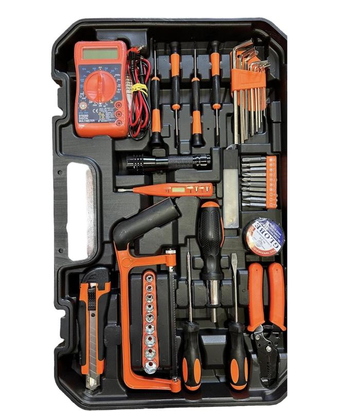 Furadeira Maleta Ferramentas Estojo Jogo Completo Kit - Omnitool